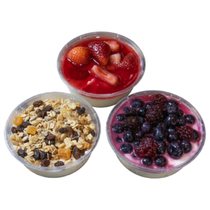 Tubs of Yogurt